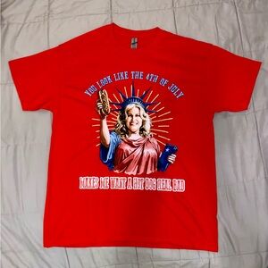 Gildan Funny 4th Of July Hot Dog Jennifer Coolidge Legally Blonde 2 T-Shirt